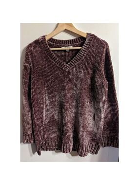 Orvis | Chenille Pullover Sweater In Mauve